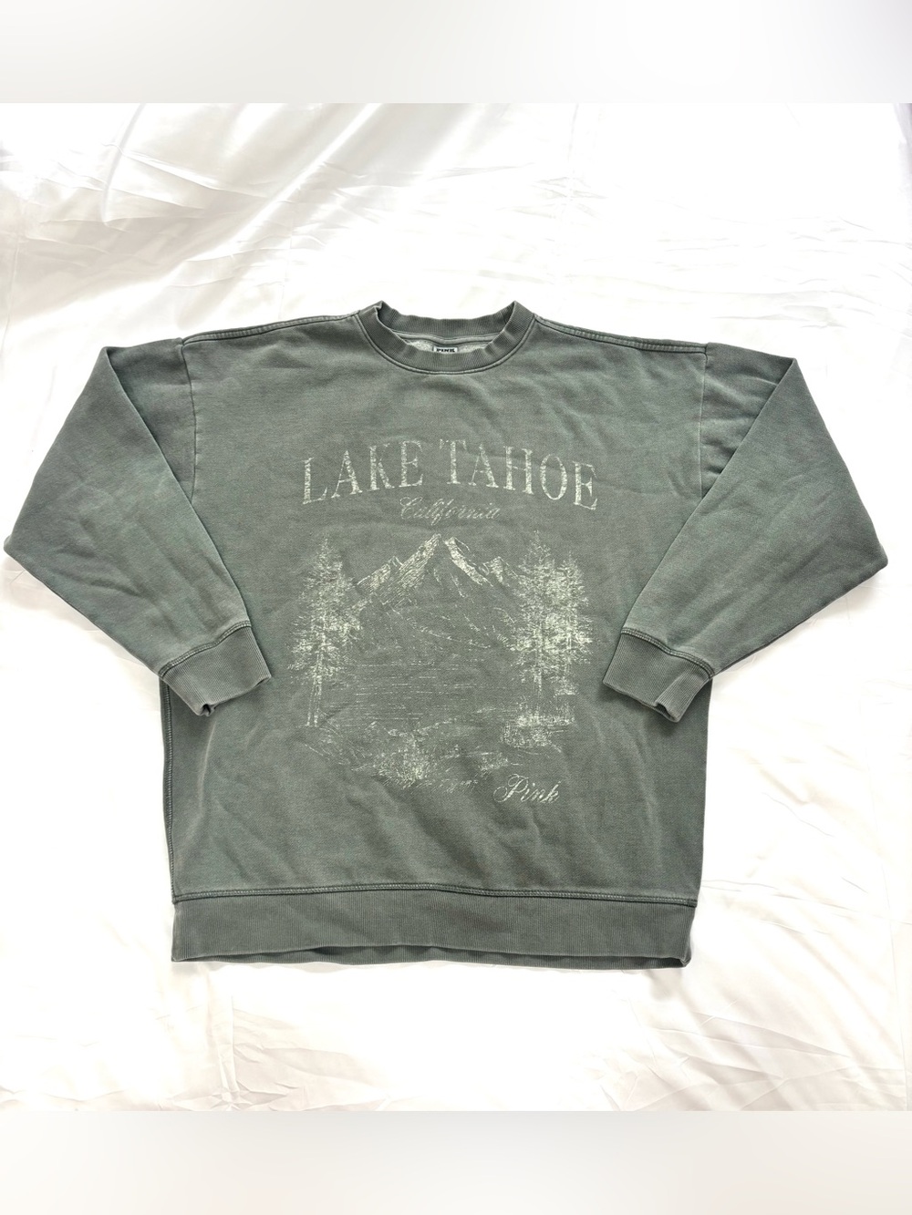 Victoria’s Secret PINK Lake Tahoe Oversized Crewneck Sweatshirt